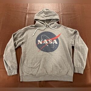 NASA Hoodie Sweatshirt- Size Large